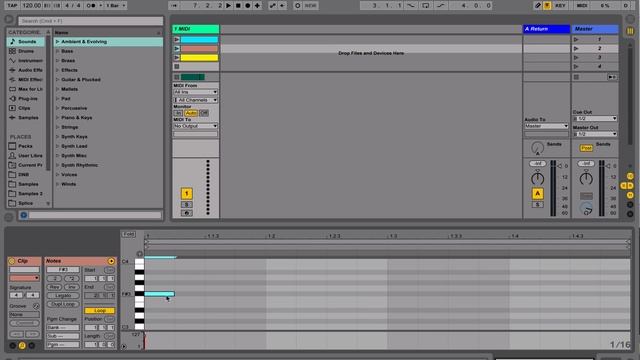 Обзор основных функций Ableton Live 9 смотреть онлайн