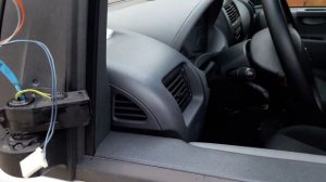 Fiat Scudo 2008 Ремонт складывания зеркала.
