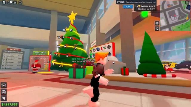 ЁЛКА В ТАКСИ БОСС? НОВОГОДНИЙ ИВЕНТ|Taxi boss roblox смотреть онлайн