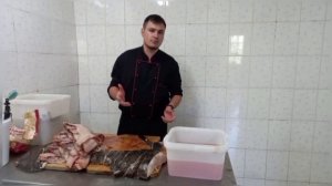 рецепт КРЫЛЬЯ СКАТА холодного копчения, палтус, берекс, терпуг в коптильне МОСКИТ.