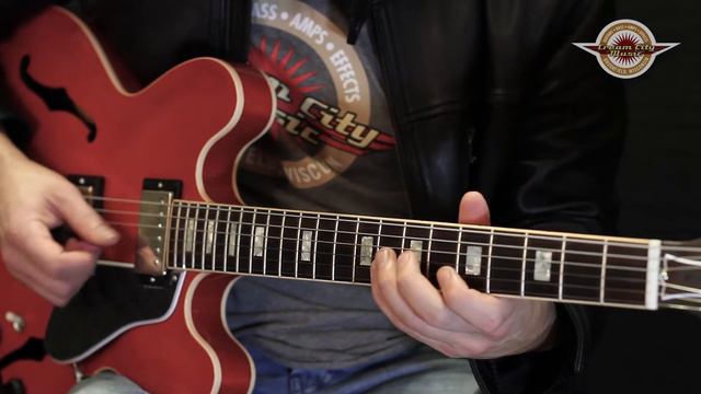 TONE CHECK: Gibson 2017 Memphis Edition ES-335 Block in Cherry смотреть онлайн