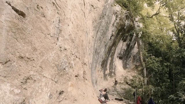 8c+/9a "Новая жизнь". Гуамка, Краснодарский край. Шаферов Сергей. Первопрохождение. Скалолазание