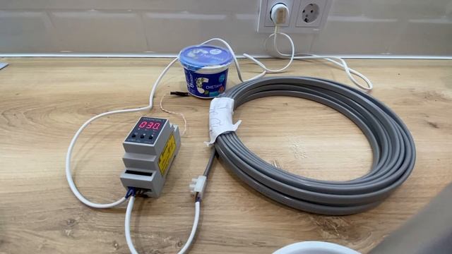 Обзор терморегулятора УТФР-2Ц и саморегулирующегося кабеля смотреть онлайн