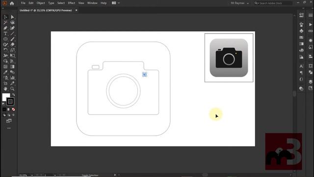 КАК СОЗДАТЬ АЙФОН КАМЕРА ИКОН ЗА 3 МИНУТ (Adobe Illustrator) смотреть онлайн