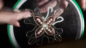 Бархатная сумочка своими руками. Вышивка с перьями / DIY velvet handbag. Feather handmade embroider