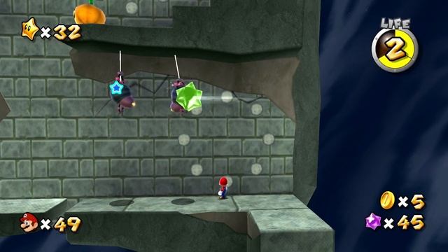 Super Mario Galaxy Gameplay Walkthrough Part 22 A Very Spooky Spirit - Bouldergeist (Switch) смотреть онлайн