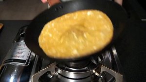 Омлет с рисом | Рецепт завтрака, когда с ужина остался рис