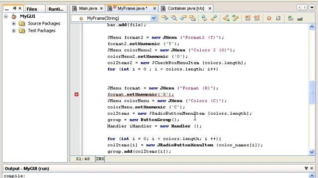 Урок №158. Java. Работа с меню. Создание меню (Часть 3) смотреть онлайн