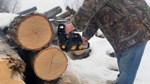Легендарная бензопила KROFF!!! Пилим лес!!!