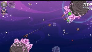 Angry Birds Space HD Cosmic Crystals All levels