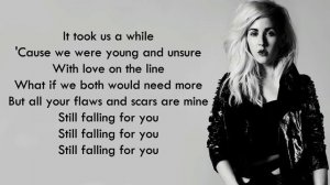 Ellie Goulding  -  Still Falling For You  Lyrics