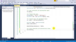 C# How to Show / Display Data in DataGridView from Sql Server Database | Retrieve Load in WinForms