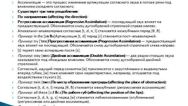 Фонетика: Фонетические явления