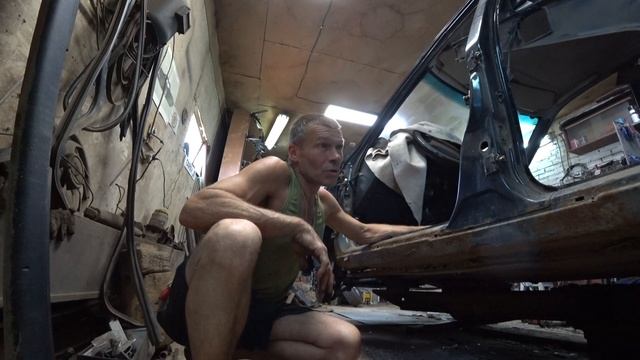 Ремонт машины подписчика #24. Ваз 2112. Замена полов, порогов, ремонт крыла. смотреть онлайн