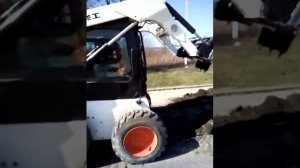 Обратная лопата экскаватор на мини погрузчик Lonking