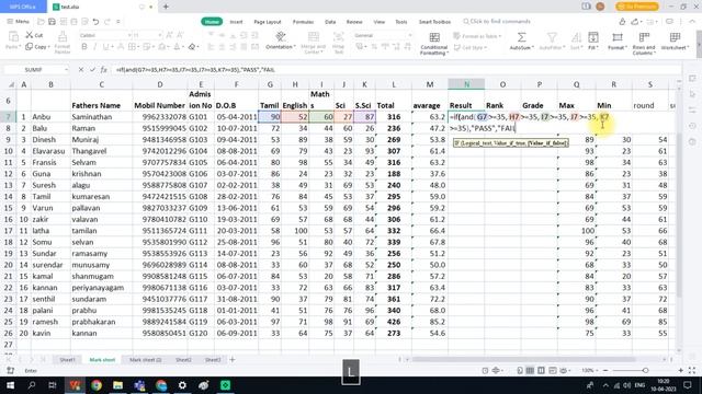 MS excel tutorial. Learn 31 Basic and interesting excel Formulas in 50 minutes