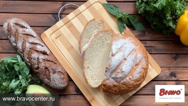 Доска из бамбука с металической ручкой смотреть онлайн