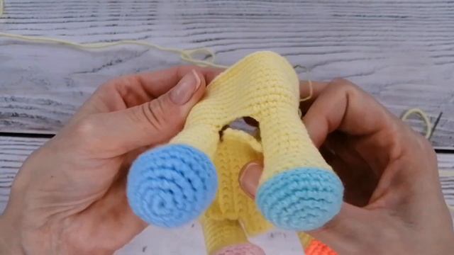 Весёлый Жираф МК крючком часть 1