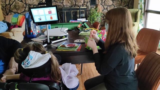 Special Needs School Routine // Vision therapy, Speech therapy, and School смотреть онлайн