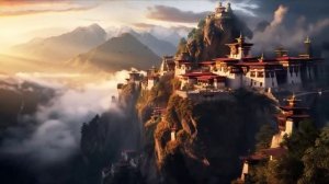 Прекрасная тибетская фэнтезийная музыка - Неземной эмбиент для сна, исцеления и релаксации