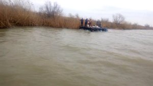 такого ты точно не видел комбайн для уборки тростника или камыша переплывает канал