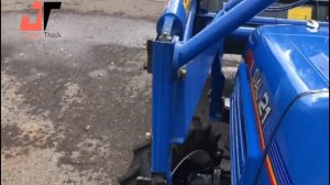 Японский минитрактор с куном Iseki F21F