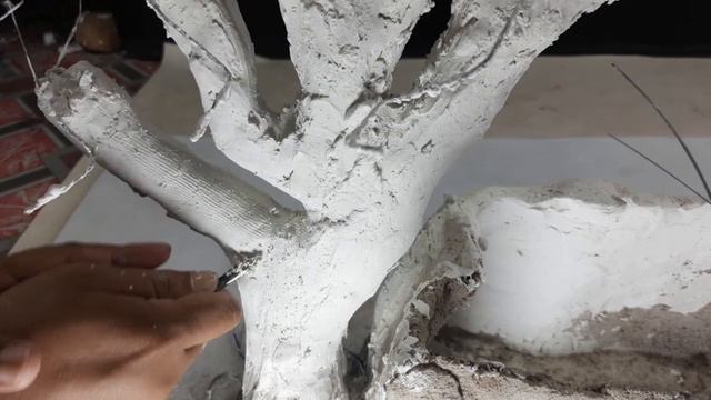 Home decor waterfall aquarium | How to make easily waterfall aquarium at home  @xpo art & craft