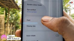 Realme C55 Font Style Change || Font Style Change In Realme C55 || HM Technical