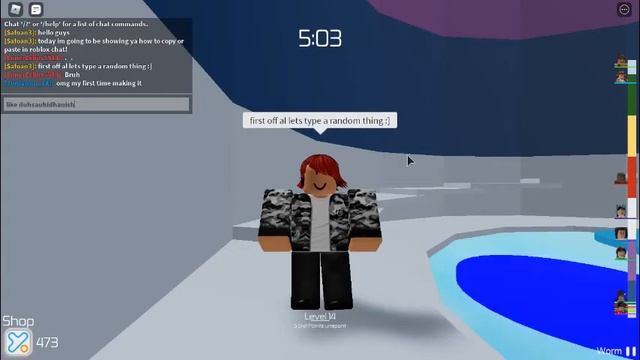 How to copy or paste on roblox chat. смотреть онлайн