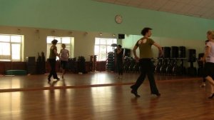 Фрагмент урока испанского танца