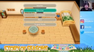 Main Mini Game Sama Harvest Sprites :D | Story of Seasons Friends of Mineral Town - Walkthrough 009