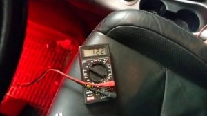 Тест подогрева сидений Mitsubishi Outlander XL 2012