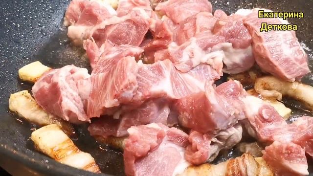 ВКУСНОЕ ВИДЕО! АСМР. ДЕРЕВЕНСКАЯ ЖАРЕНКА!