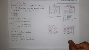 Lec: 43 | Set Intersection Operation | Relational Algebra | DBMS | Bangla Tutorial