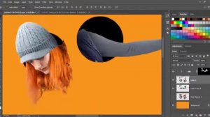 Photoshop Top Ideas - Stuck in Wall Holes Effect