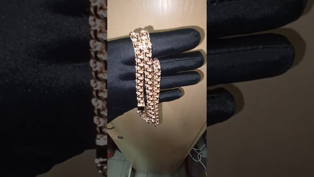 Цепь золотая Бисмарк,105 грамм,57 см. Замок коробочка. смотреть онлайн