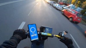 Электроскутер из Honda Dio покатушка