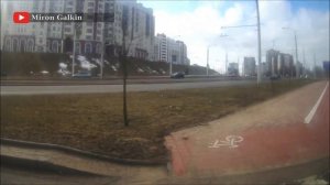 Минск троллейбус №32  «ДС Малиновка-4 — метро Петровщина» и обратно // 14.03.2021 // Miron Galkin