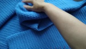 Кардиган женский крючком часть 1
