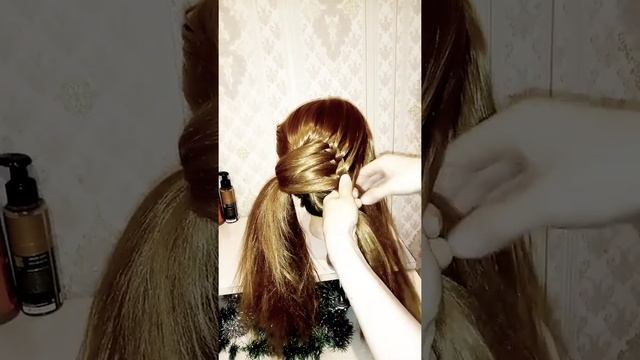 Лёгкая прическа за 5 минут | элегантная и красивая прическа Easy Braid Hairstyle Tutorial Hairstyle