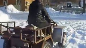 самодельный квадроцыкл