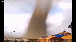 Торнадо в Монголии, Китай | Внутри торнадо | Mongolian tornado
