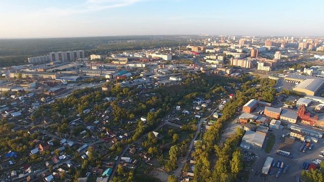 Полёт над Новосибирском (часть 1) смотреть онлайн