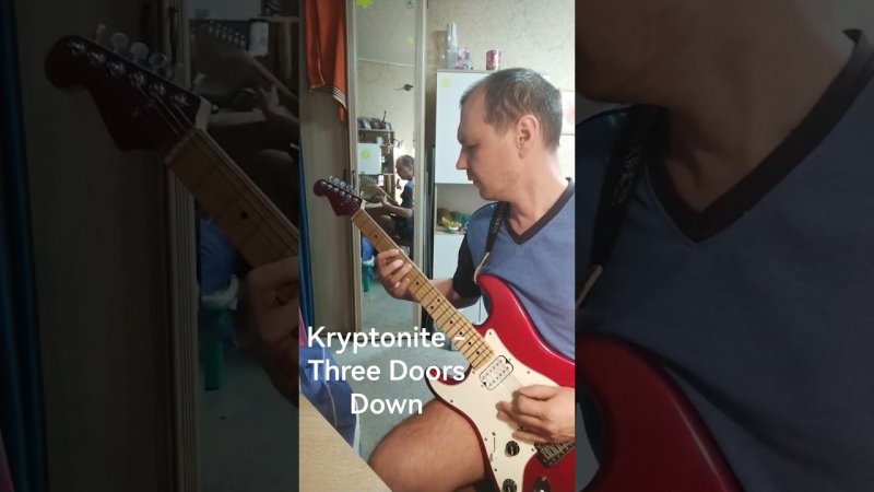 three doors down kryptonite #shorts #youtubeshorts #guitar #kryptonite #threedoorsdown