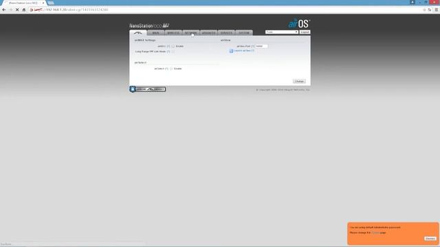 Ρύθμιση Ubiquiti συσκευής σαν access point смотреть онлайн
