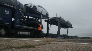 Загрузка автовоза