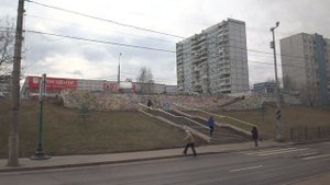 Москва, трамвай 21, участок Улица Исаковского, 33 - Мякининский проезд