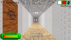 Speedrun 4 Minute World Record! | Baldi's Basics Classic Remastered - Glitch Style  [Official]