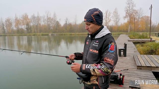 Силиконовый червь АКАRА Rain Worm для ловли форели. смотреть онлайн