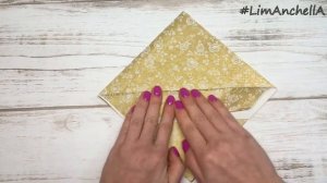 Как быстро и красиво сложить бумажные салфетки   Конверт